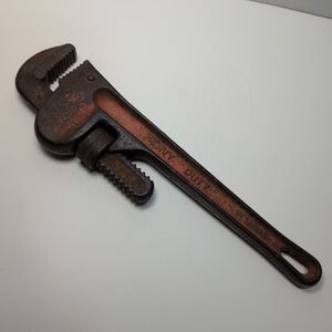 Vintage 10" Pipe Wrench Monkey Wrench Heavy Duty #10